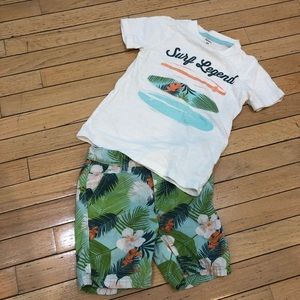 Carters boys sz 5T shorts & T-shirt outfit
